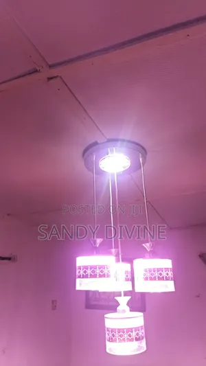 Chandelier Light and TV Console for Sell