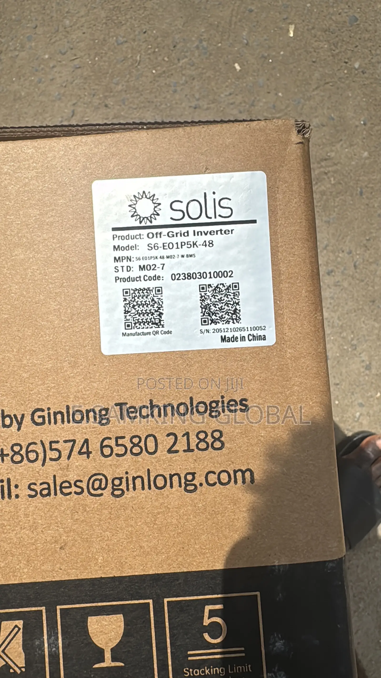 5kva Solis Off Grid Inverter