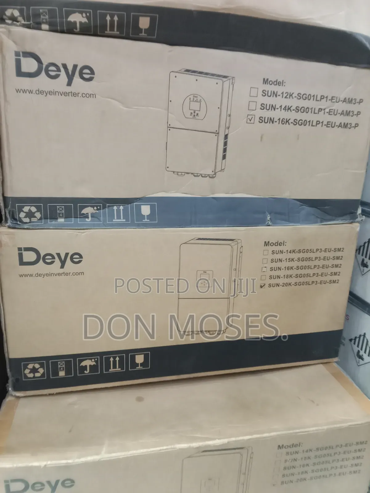 20kva Deye Solar Inverter 3 Face