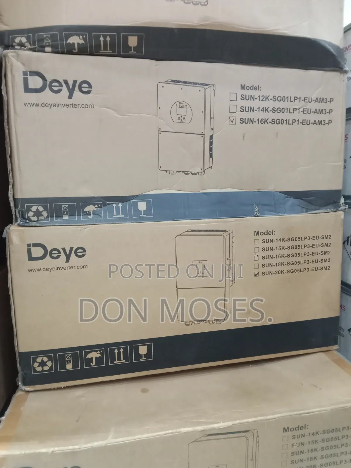20kva Deye Solar Inverter 3 Face