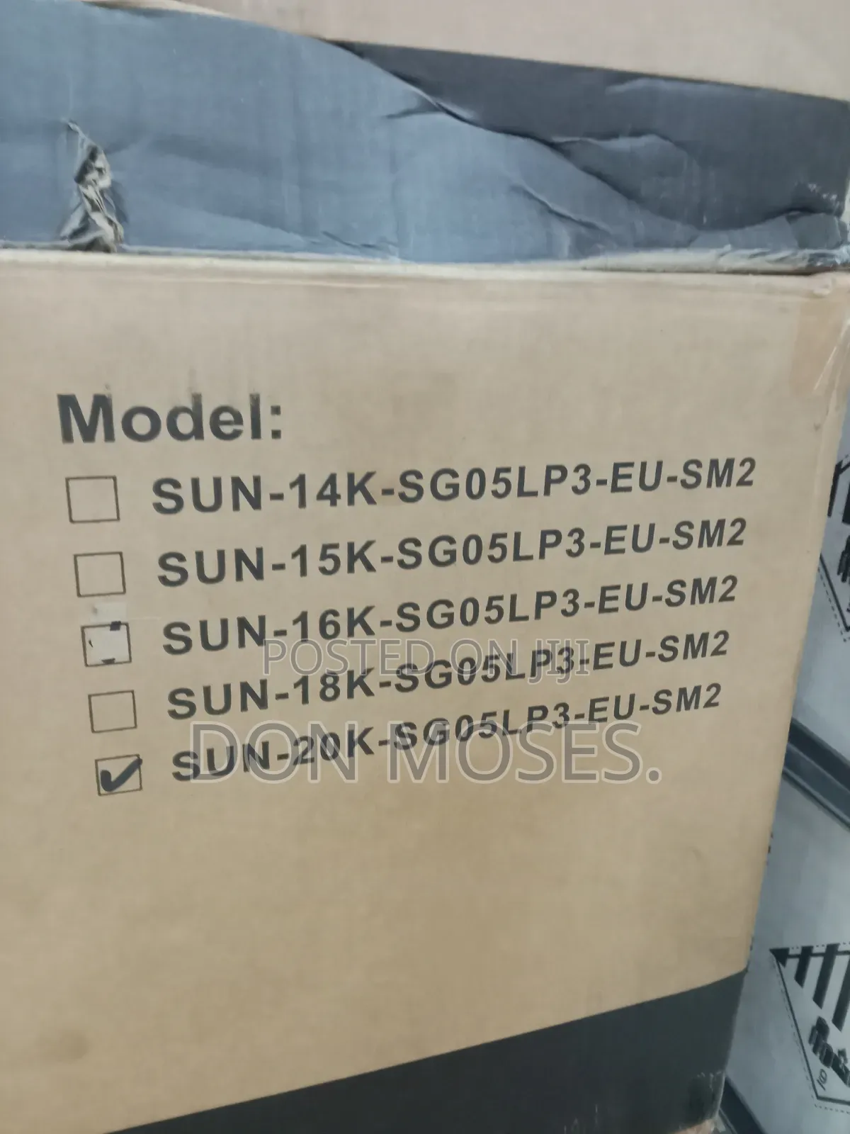 20kva Deye Solar Inverter 3 Face