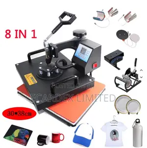 8 in One Combo Heat Press Machine
