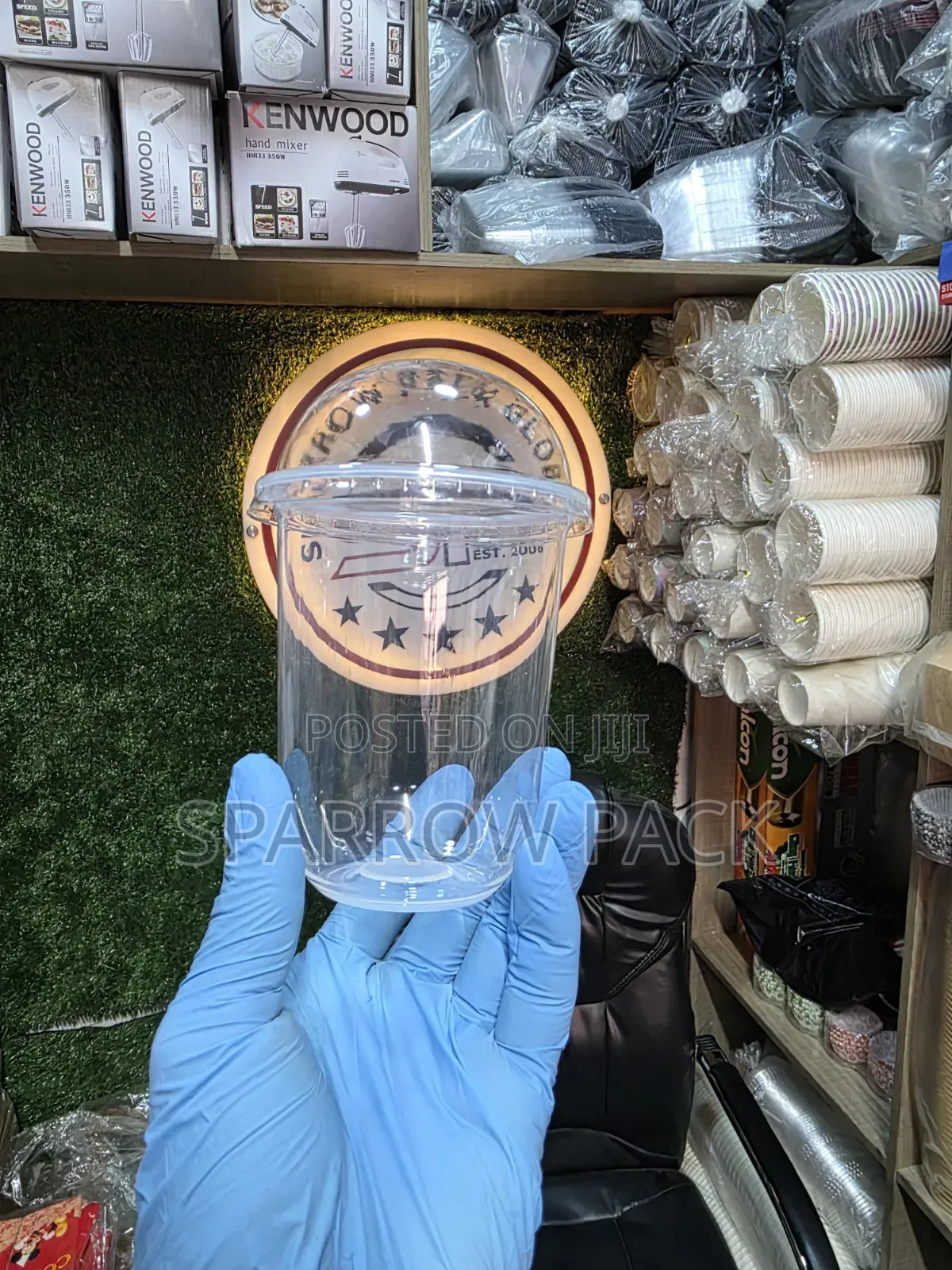 Transparent Ushape Parfait Cup
