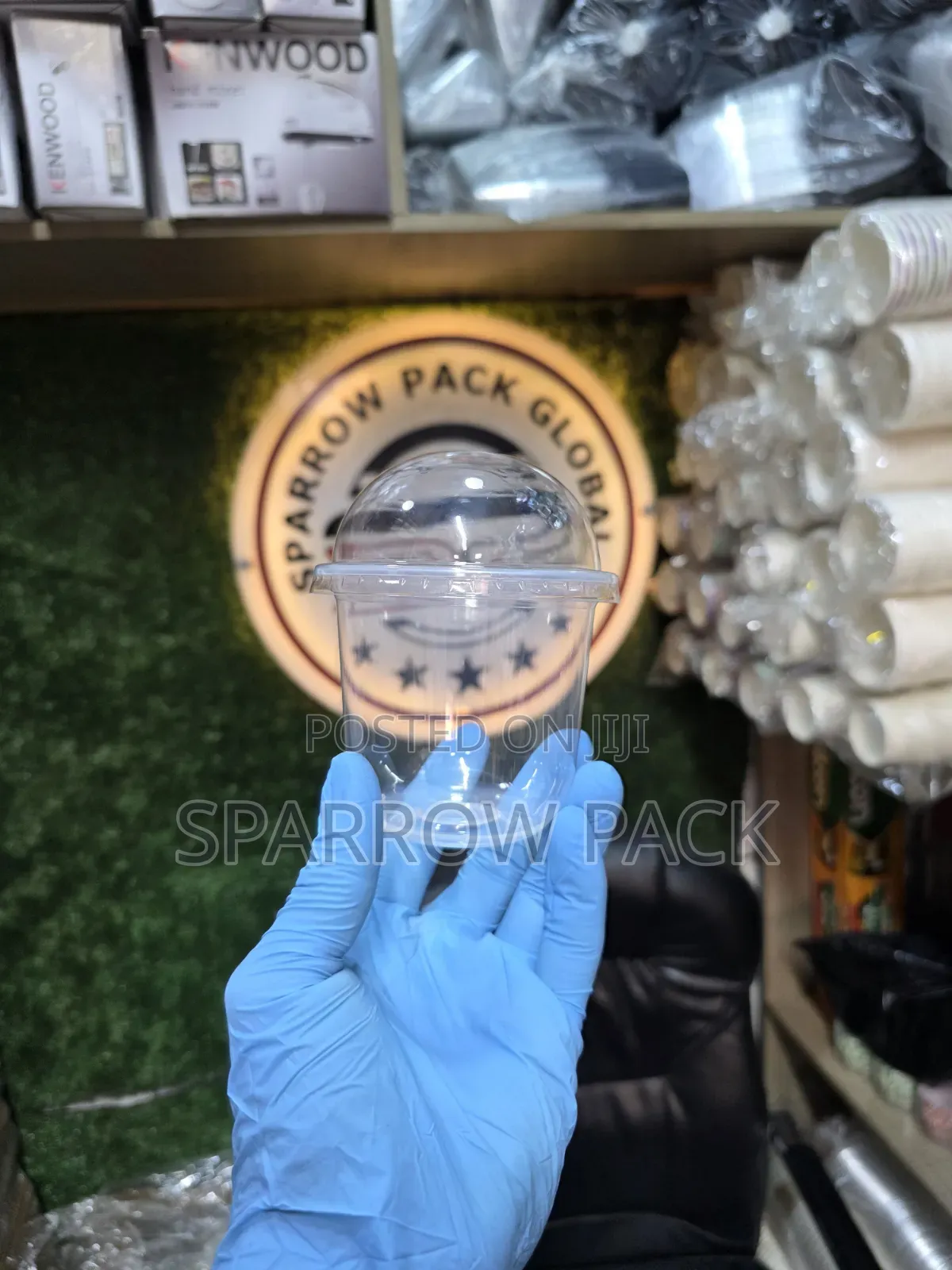 Transparent Ushape Parfait Cup