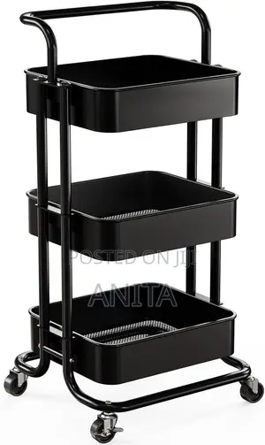 3-Tier Multipurpose Rolling Utility Carts