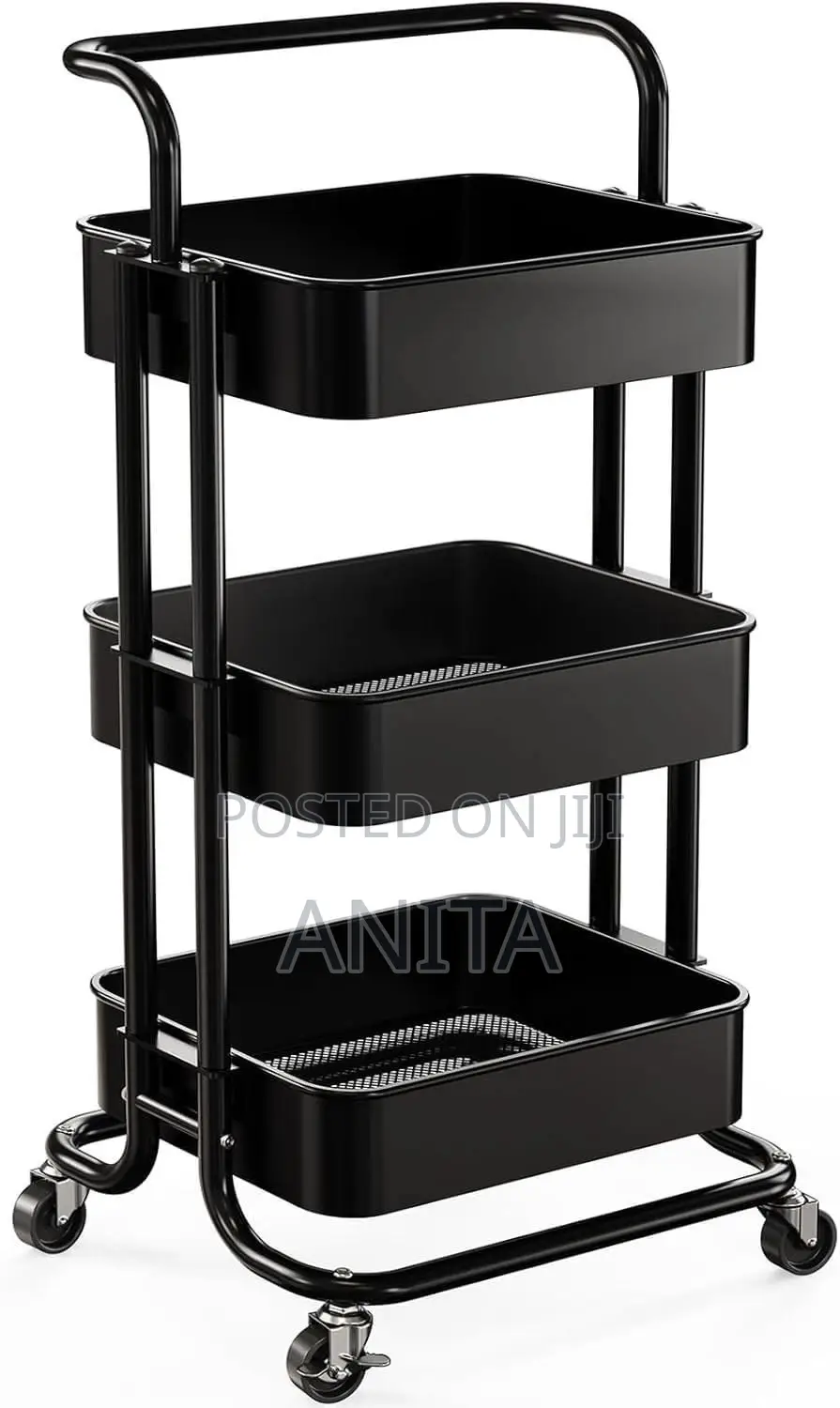 3-Tier Multipurpose Rolling Utility Carts