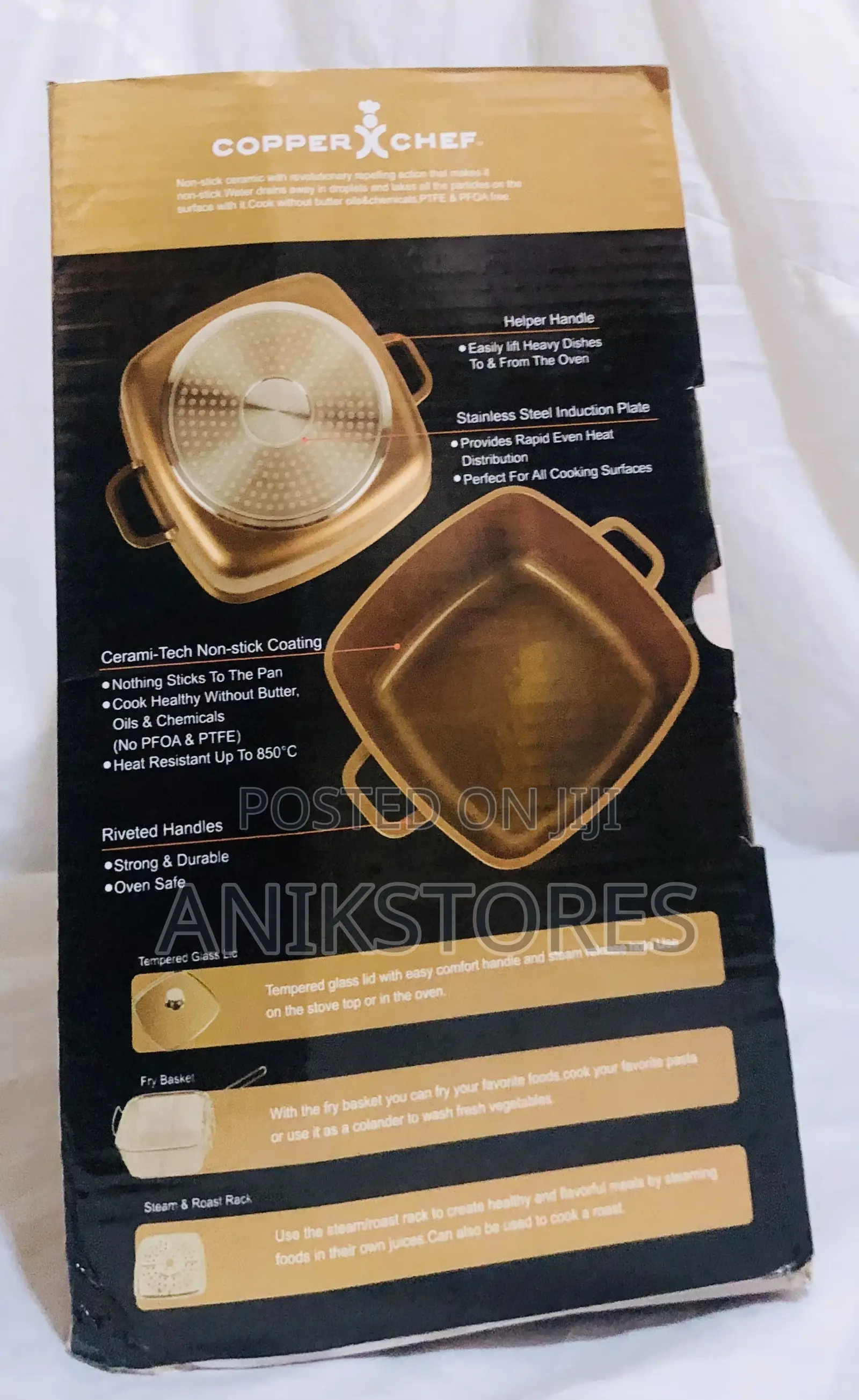 Copper Chef 91⁄2 Square Pan
