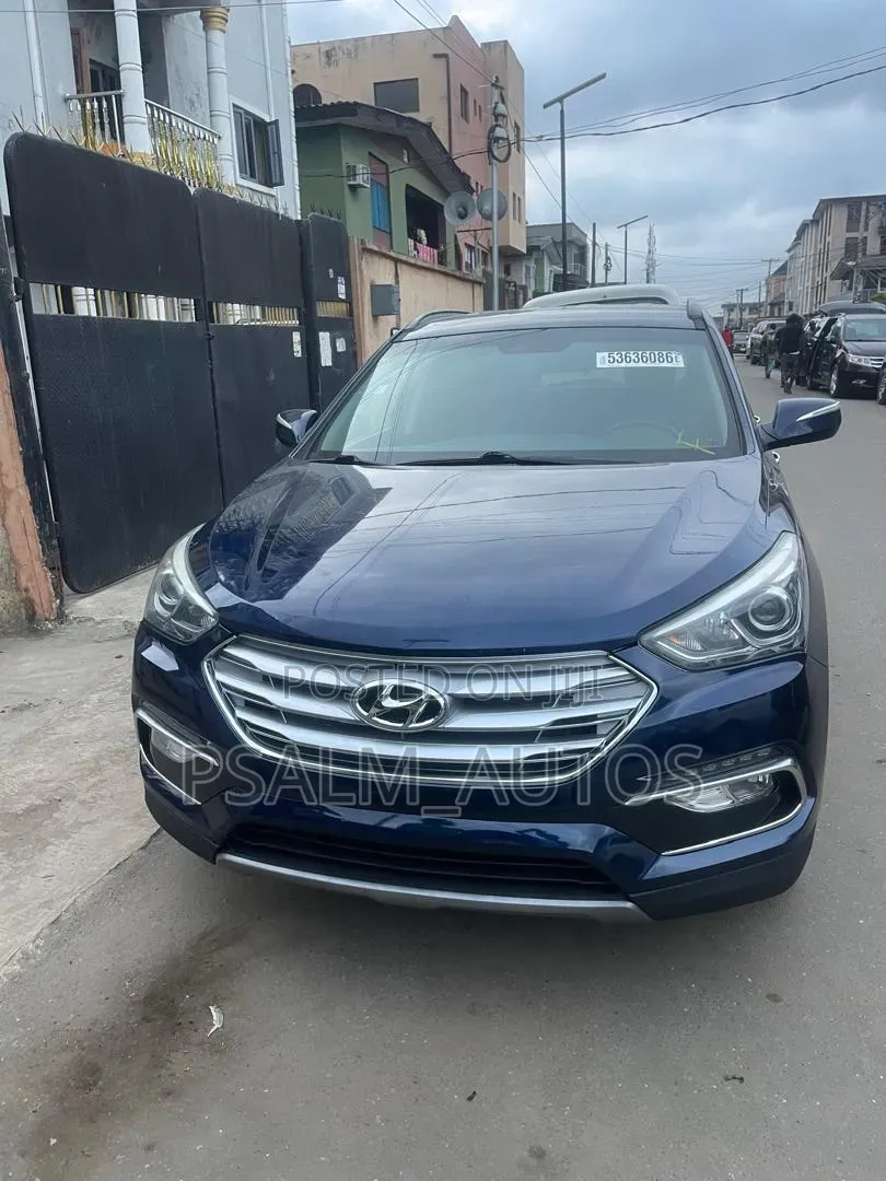 Hyundai Santa Fe 2018 Blue