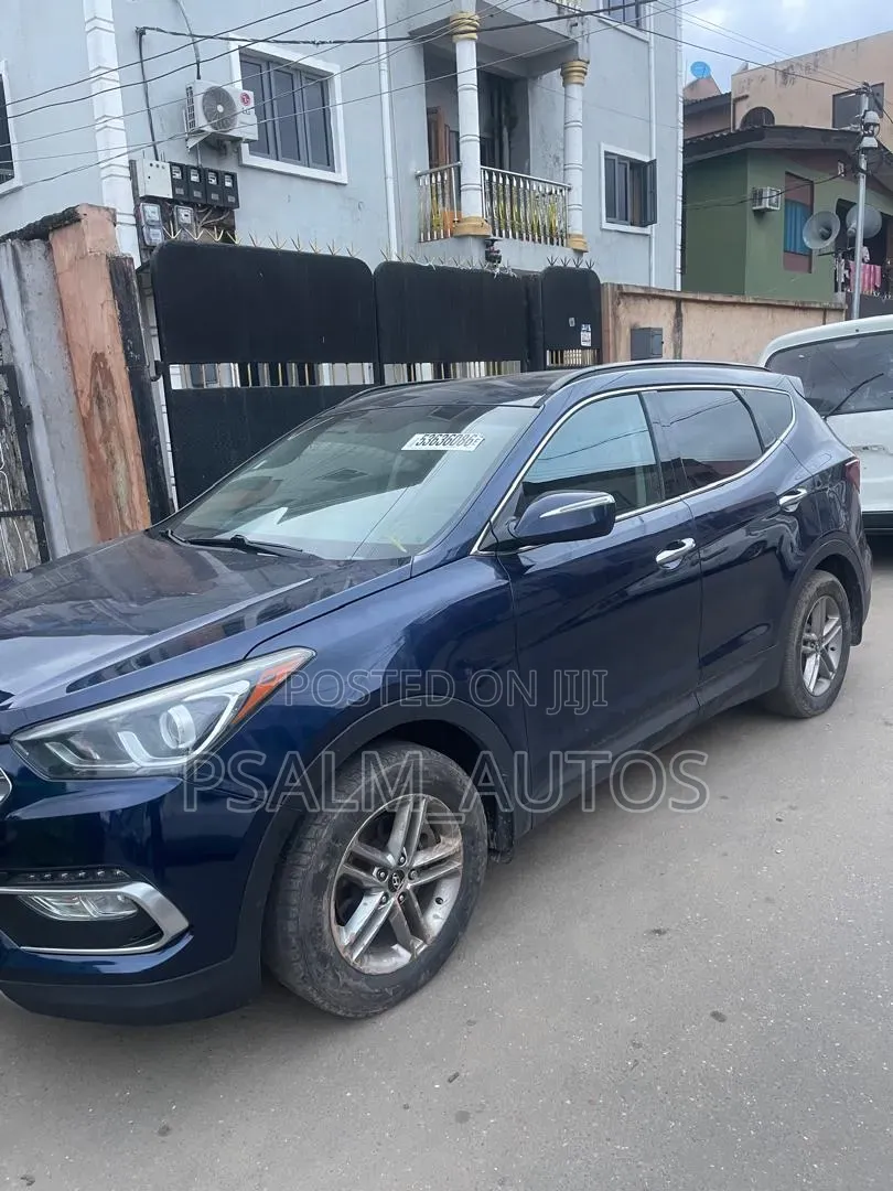 Hyundai Santa Fe 2018 Blue