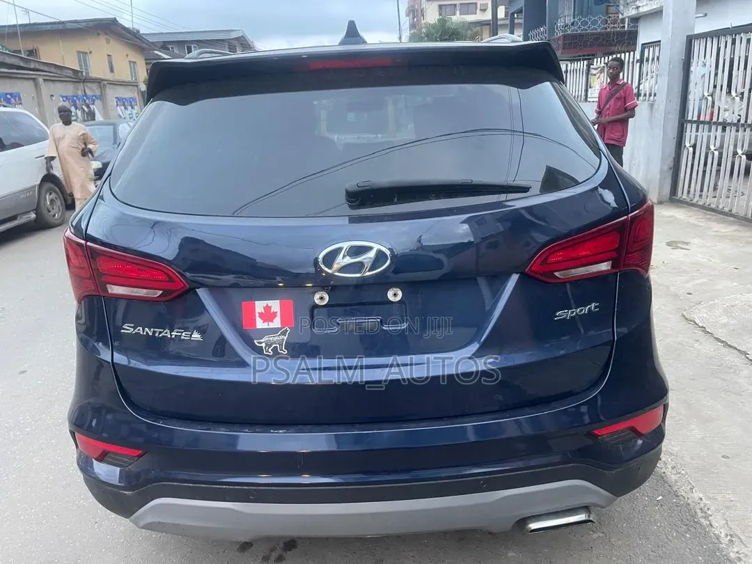 Hyundai Santa Fe 2018 Blue