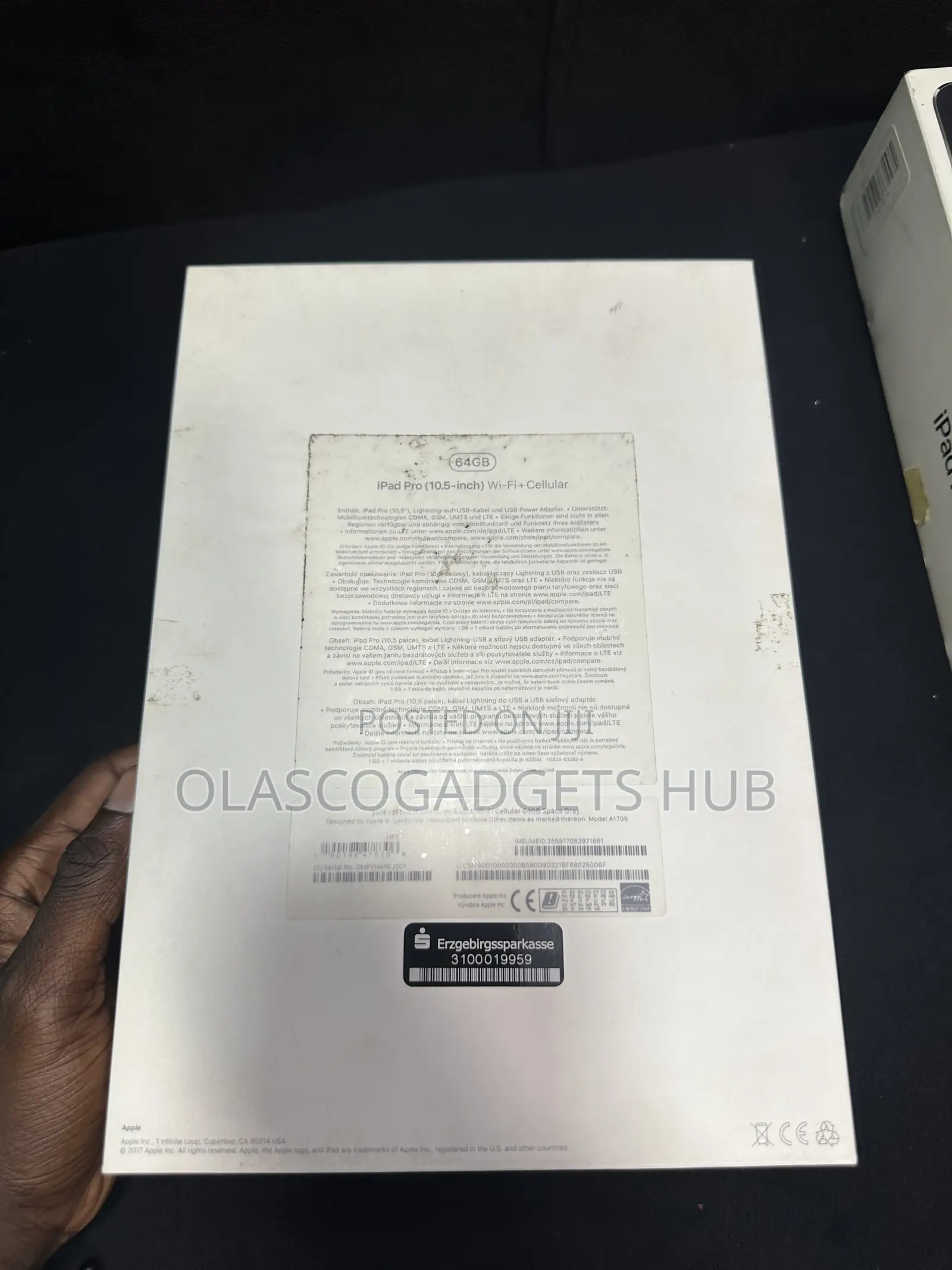 Apple iPad Pro 10.5 (2017) 64 GB Silver