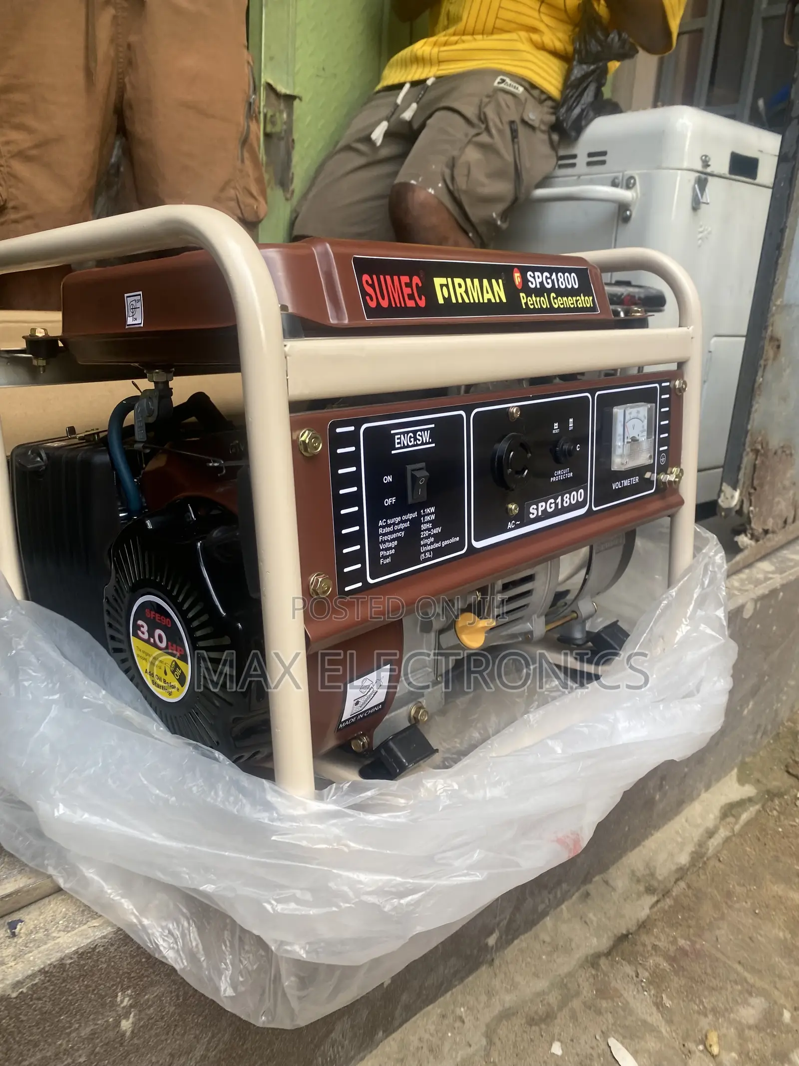Firman Sumec Spg1800 1.5kva Petrol Generator