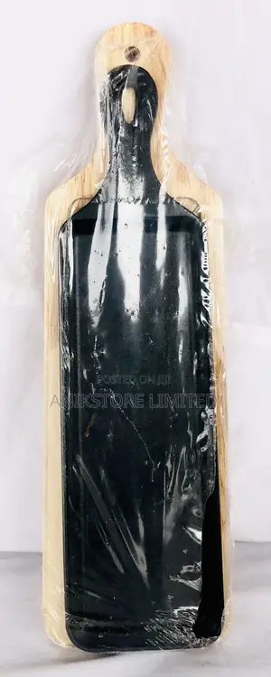 Cast Iron Handheld Steak Plate (48.5x11.5x1.5cm)
