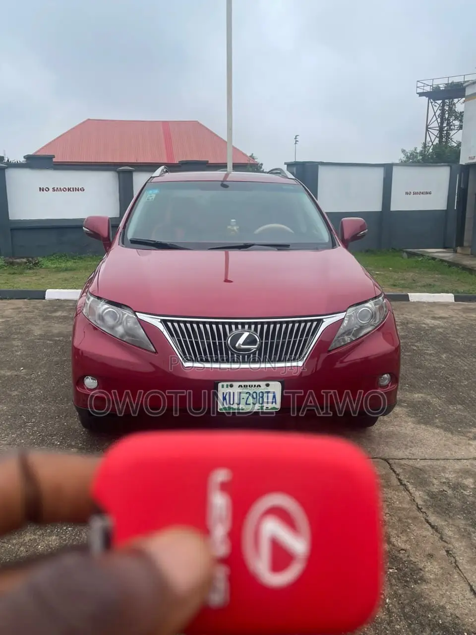 Lexus RX 2010 Red