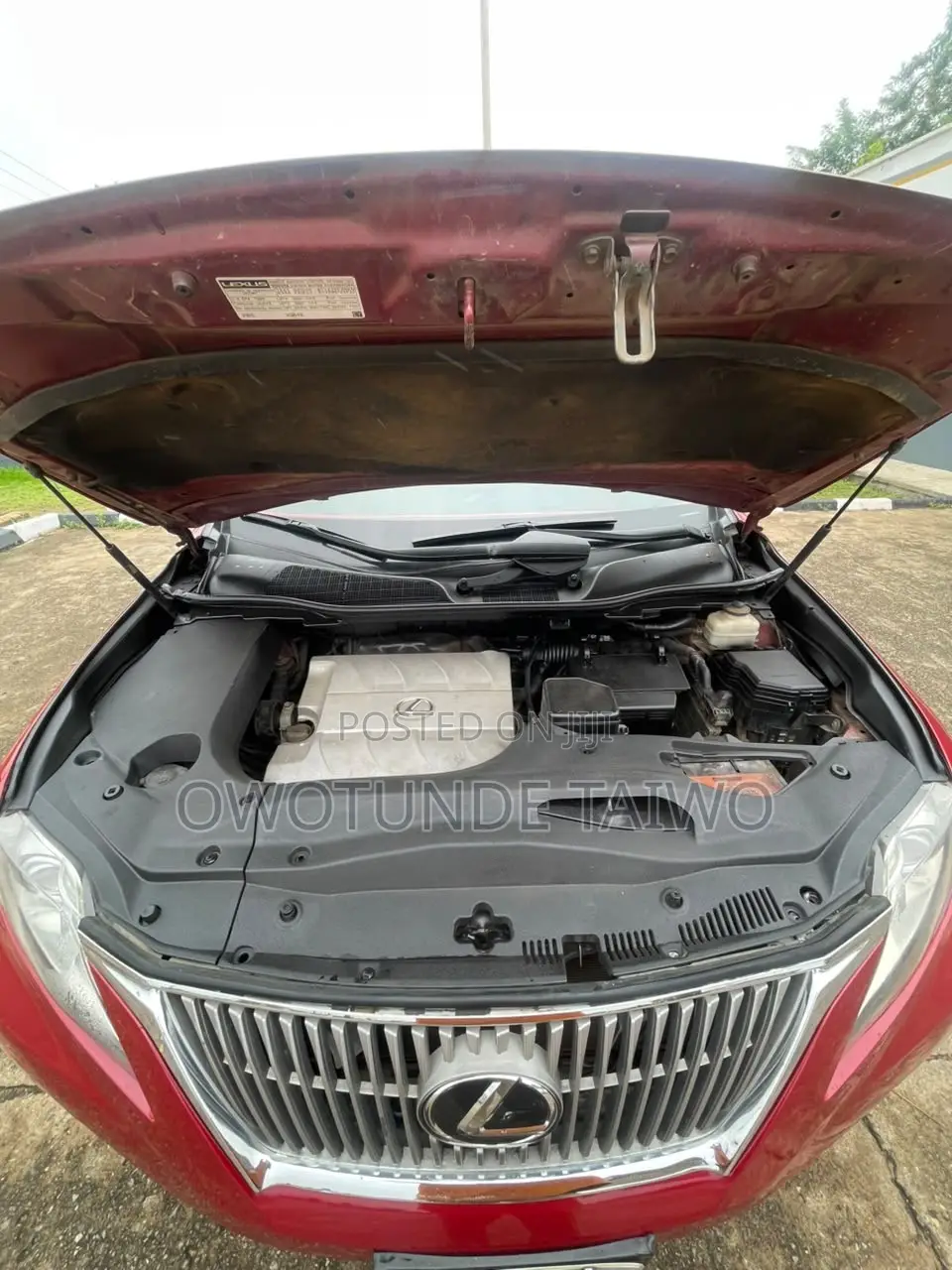 Lexus RX 2010 Red