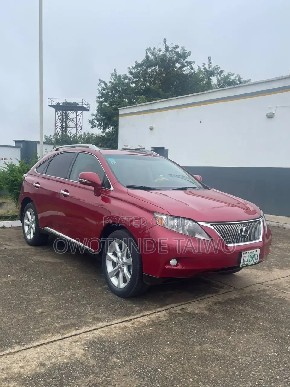 Lexus RX 2010 Red