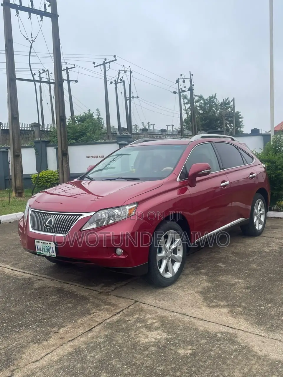 Lexus RX 2010 Red