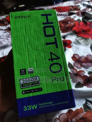 Infinix Hot 40 Pro 256 GB Black