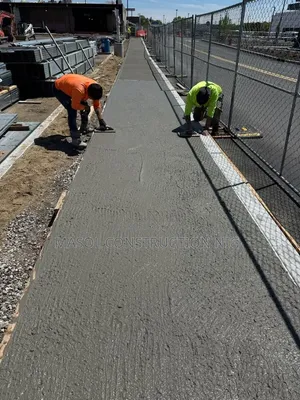 Paved Access Way Construction