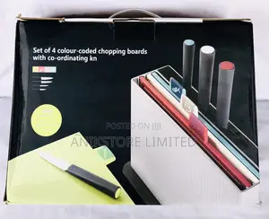 4pcs Chopping Board With Knives