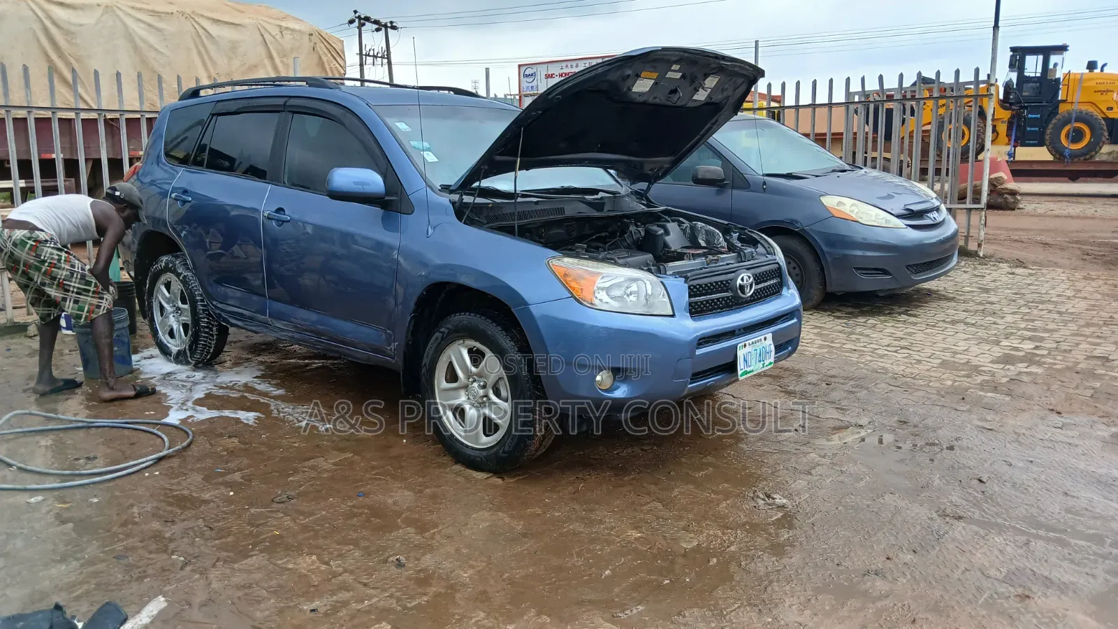 Toyota RAV4 2.4 2008 Blue