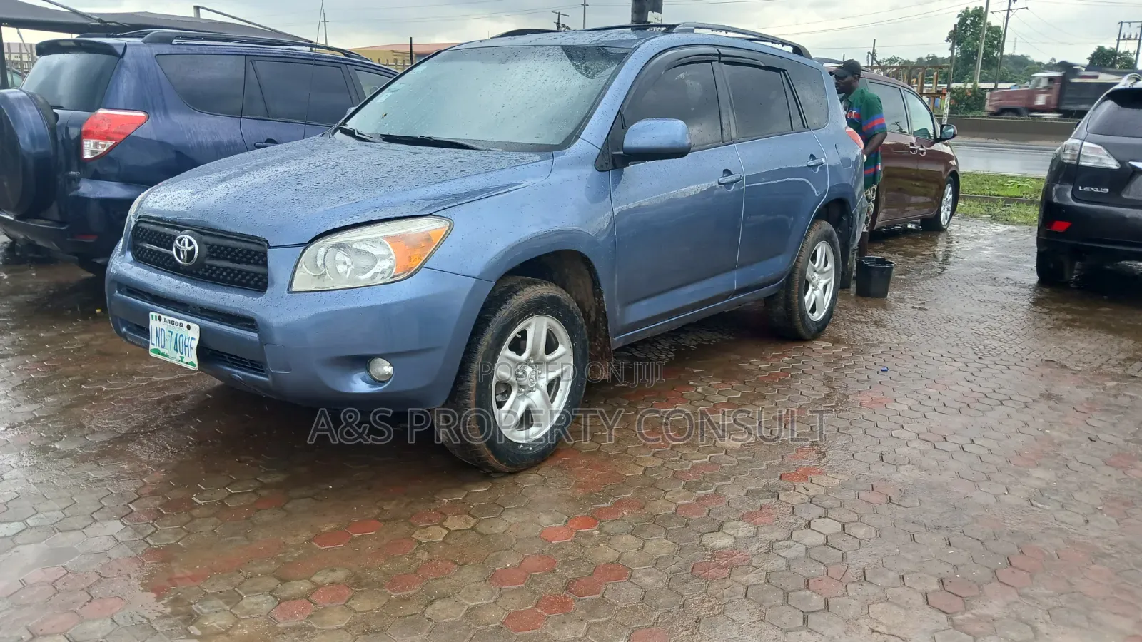 Toyota RAV4 2.4 2008 Blue