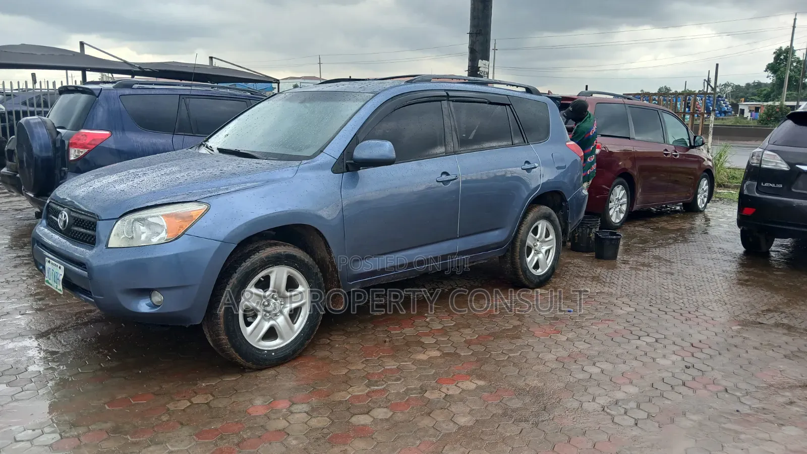 Toyota RAV4 2.4 2008 Blue