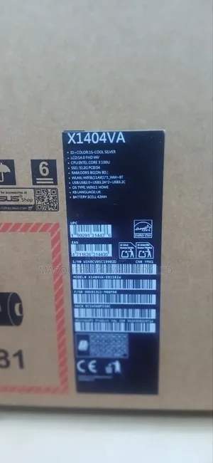 New Laptop Asus Vivobook 14 8GB Intel Core 3 SSD 512GB