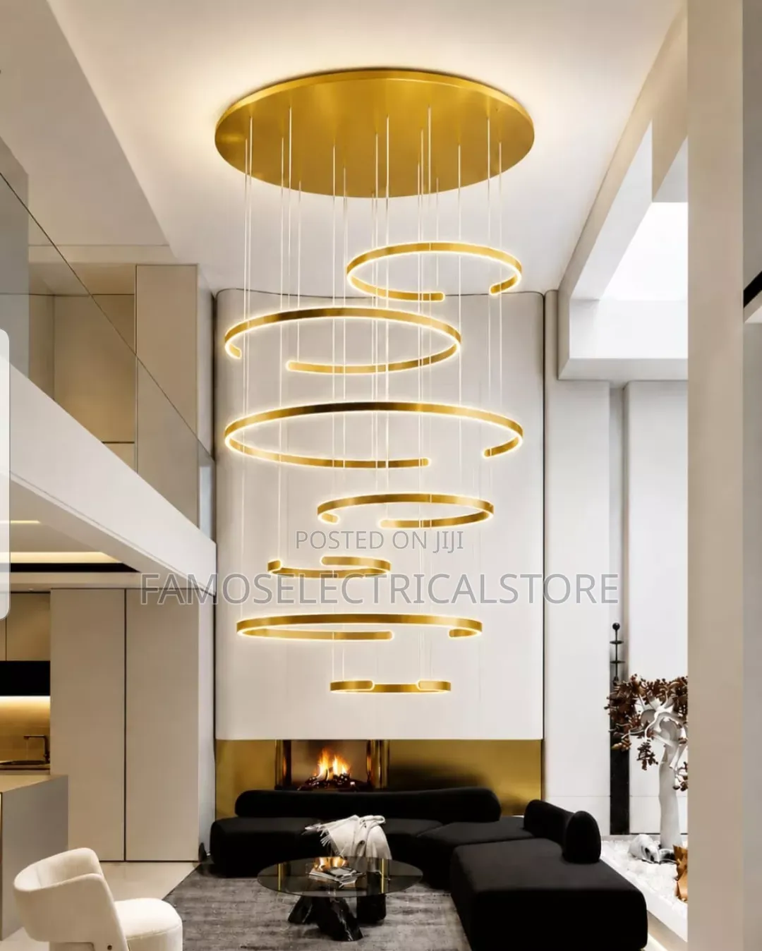 Ring Drop Chandeliers