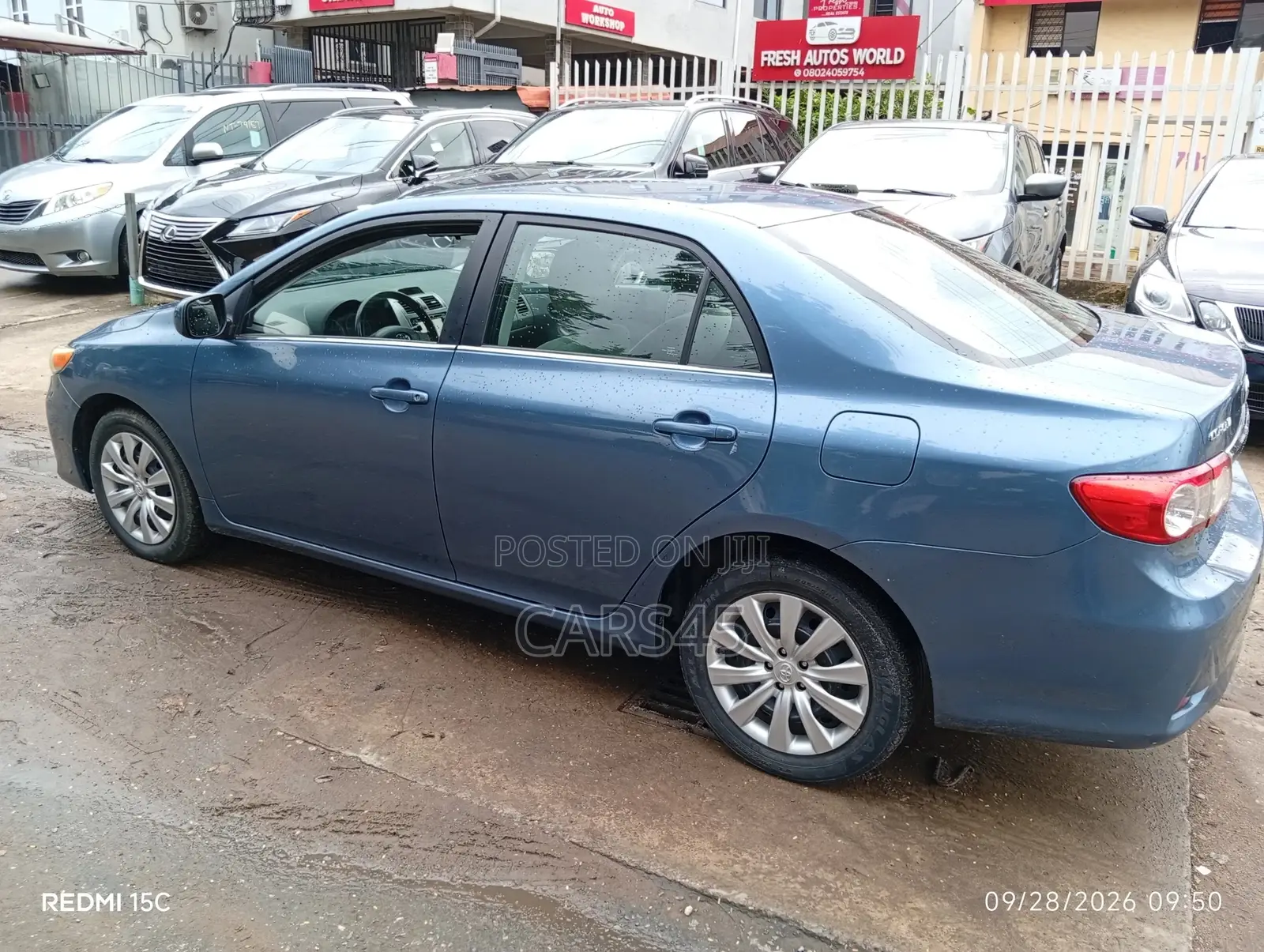 Toyota Corolla 2013 Blue