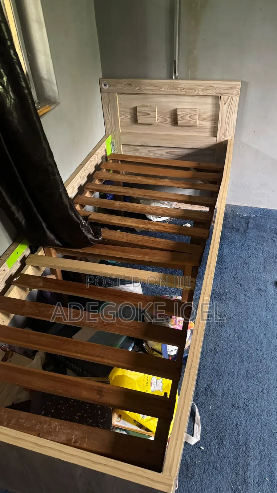31⁄2 by 6 Bed Frame + Bed Stand
