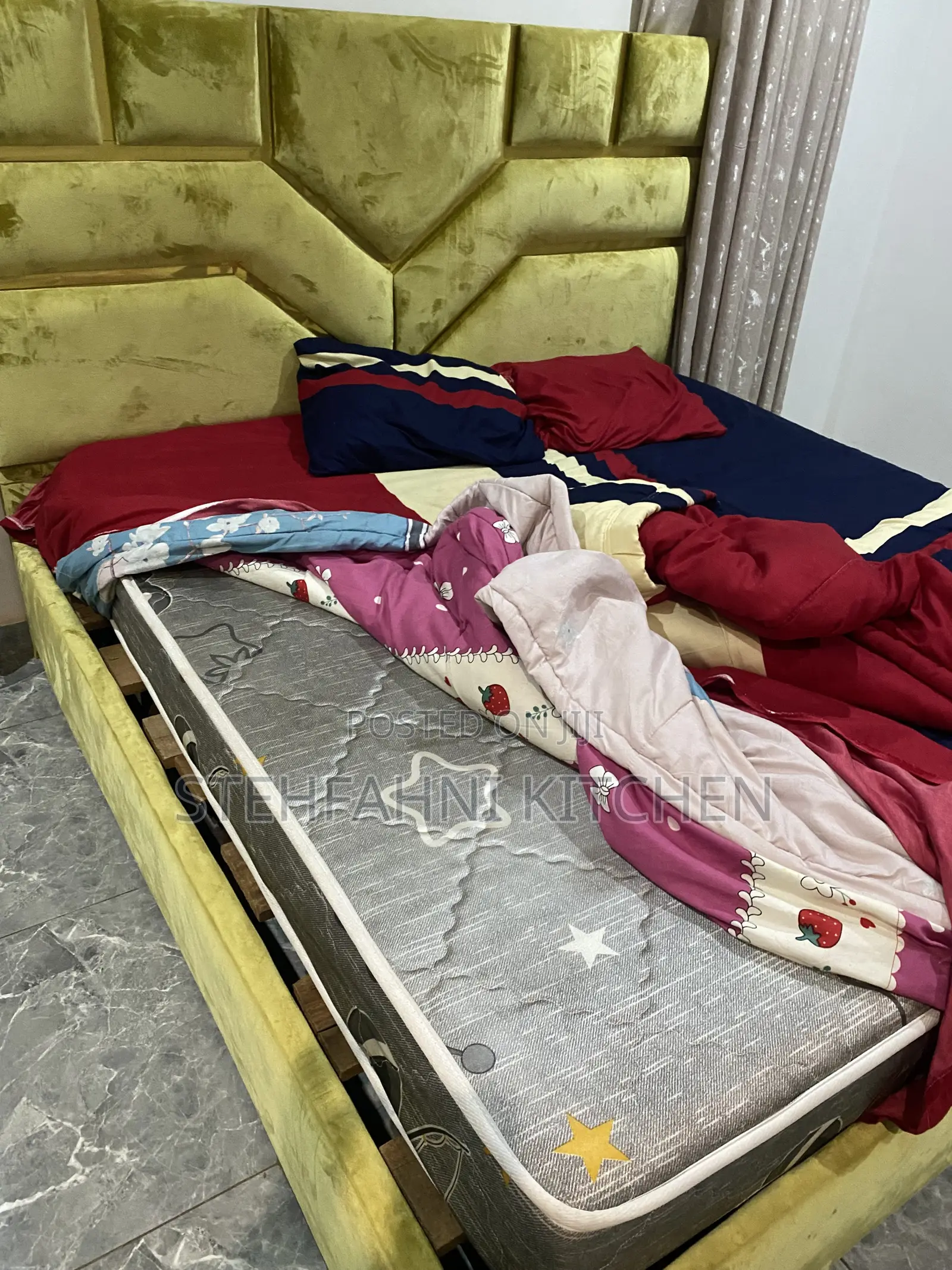 Bed Frame and Mattress