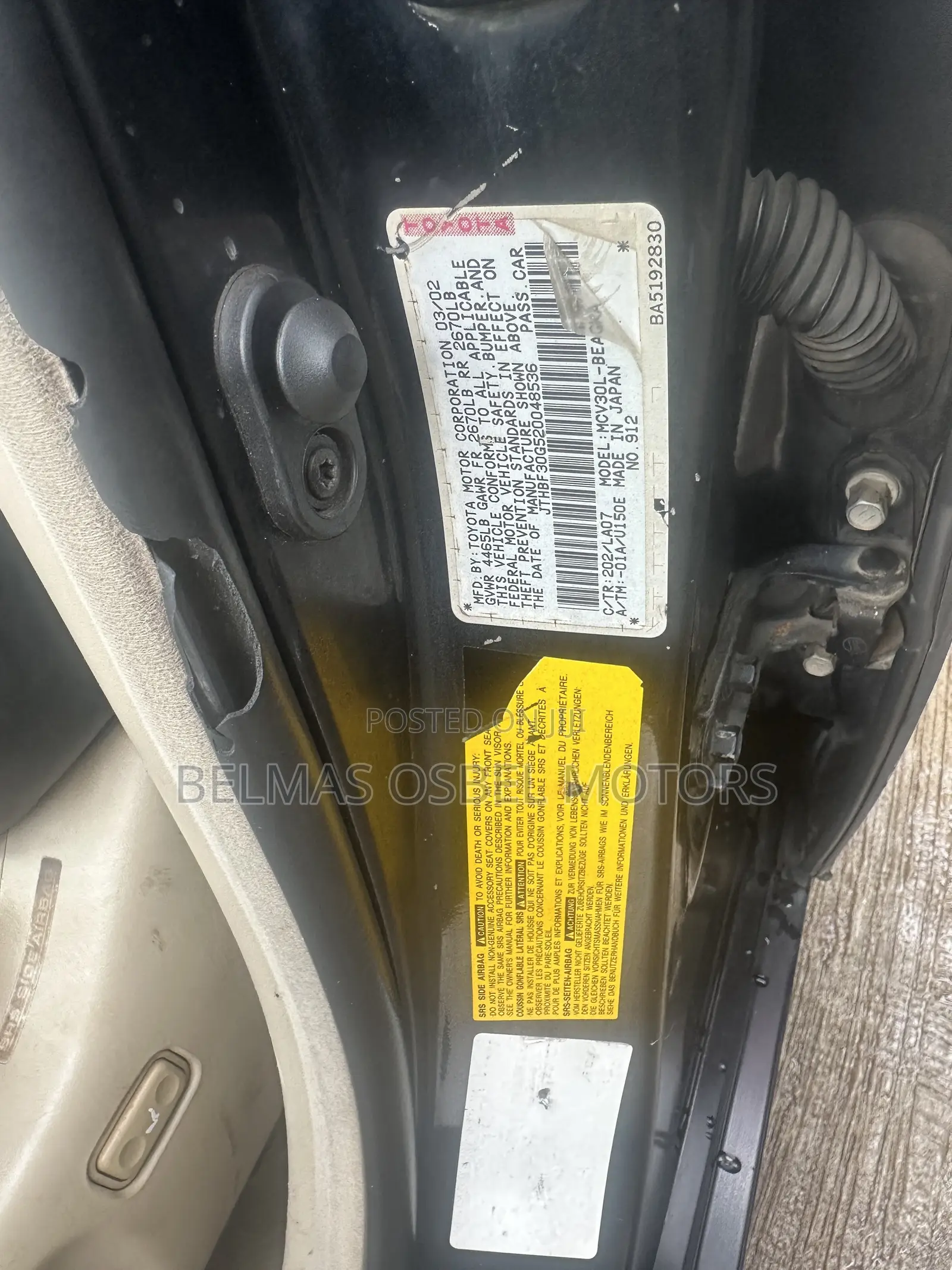 Lexus ES 330 Sedan 2004 Black