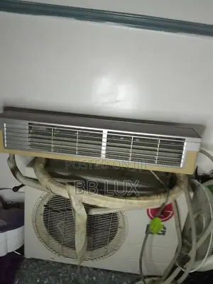 Outdoor Unit (Condenser) LG Setup With Haier Split AC Indoor Unit.