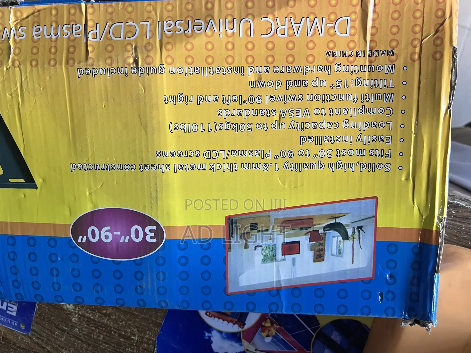 Adjustable TV Hanger From 33 to 65inchee