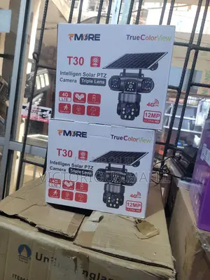 T30 12mp 4g Lte Intelligent Solar PTZ Security Camera