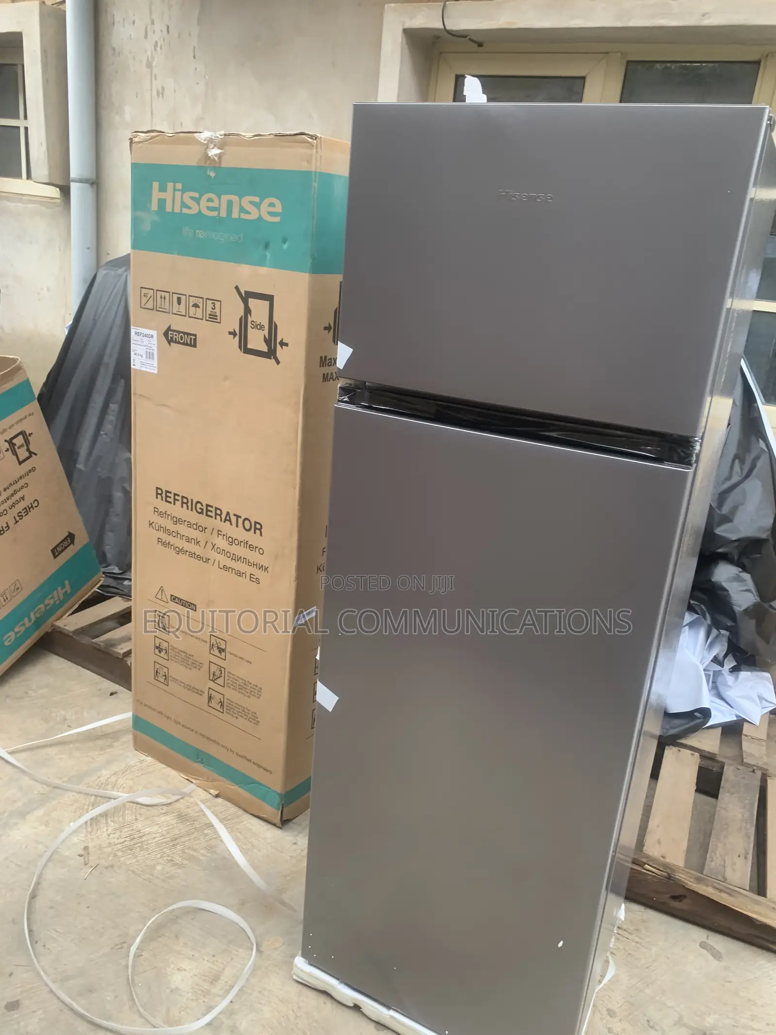Hisense REF240DR 240L Double Door Fridge – Large Storage With Reliable