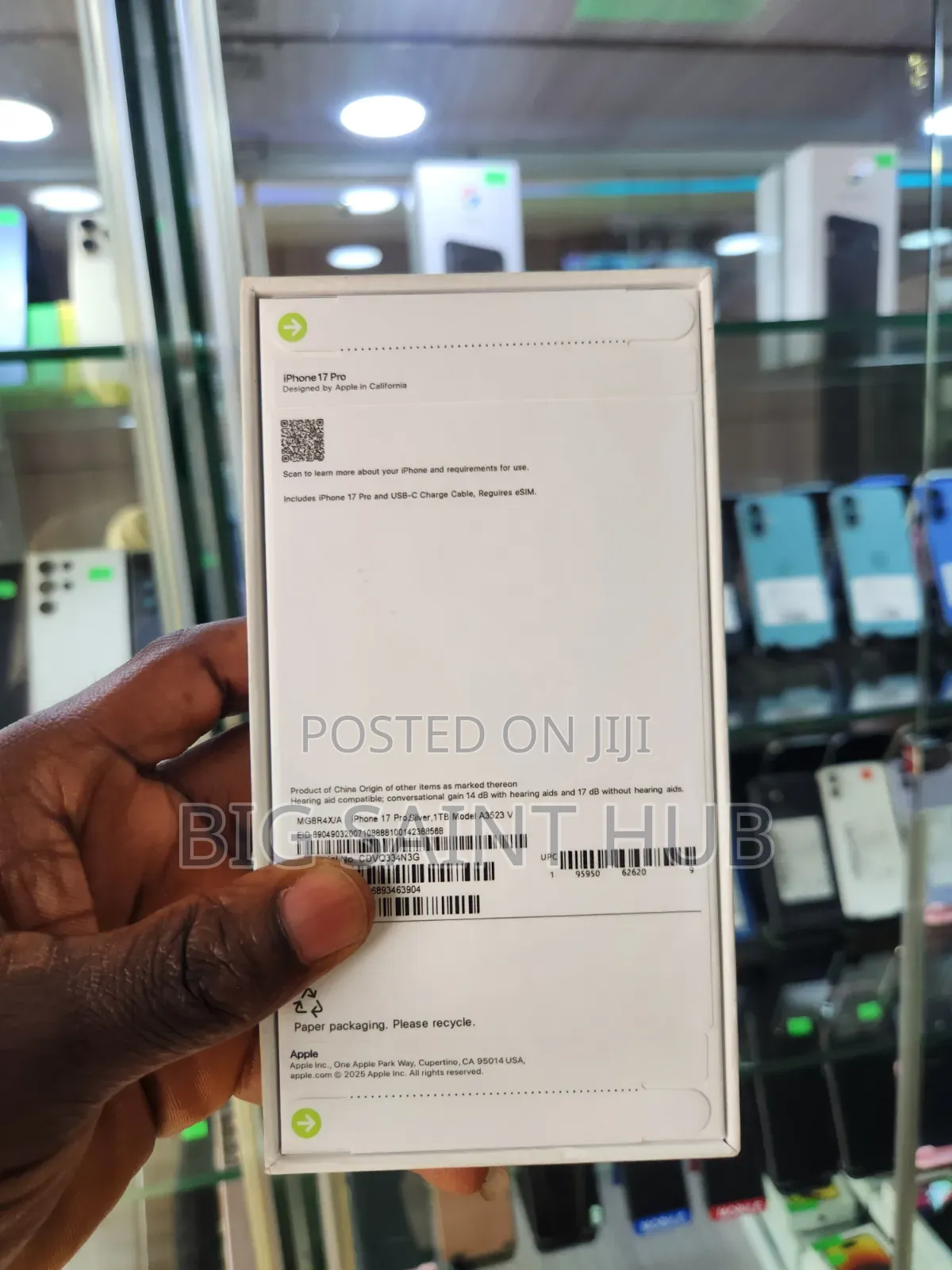New Apple iPhone 17 Pro 1 TB Silver