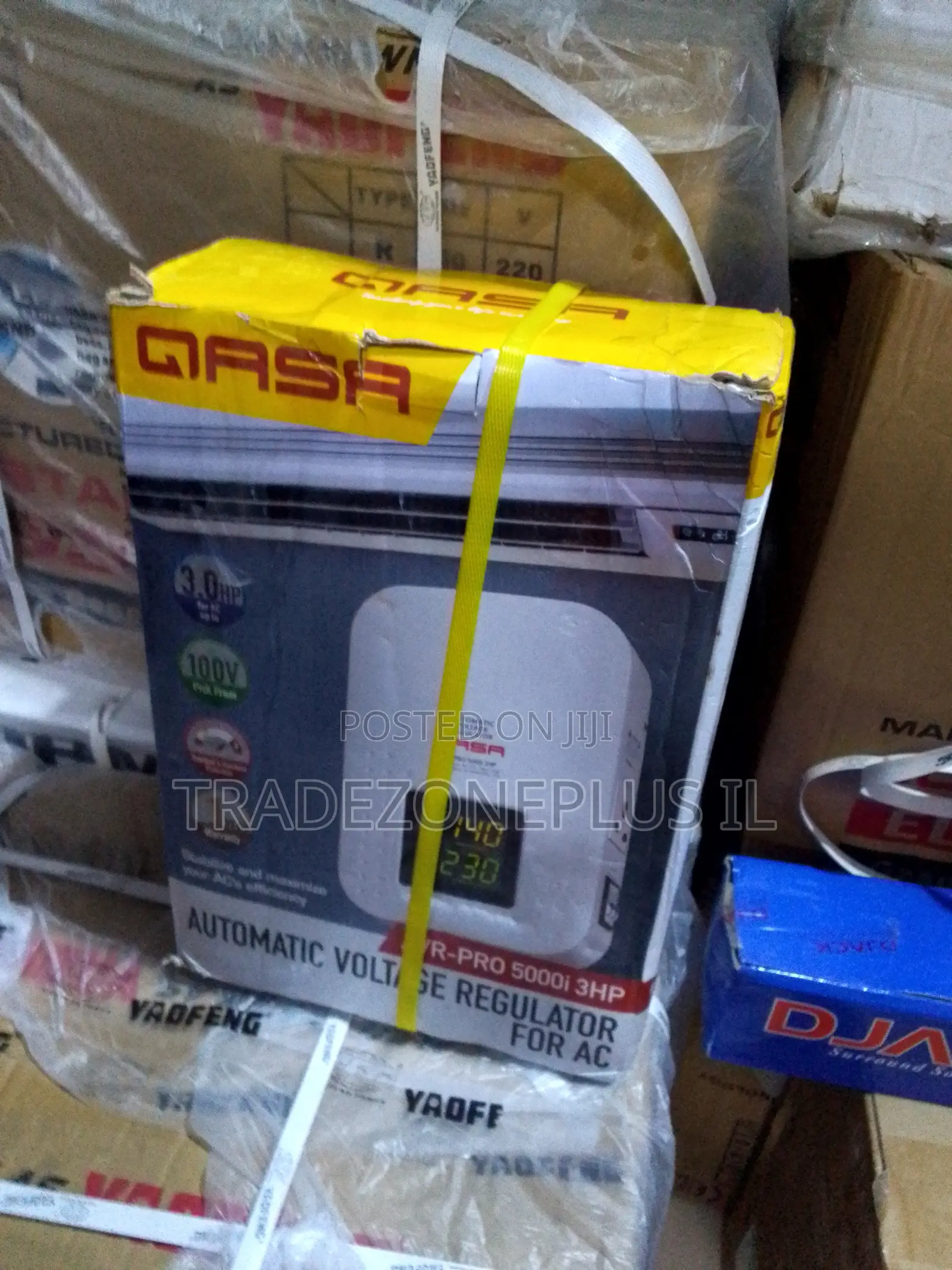 Qasa 5KVA Electrical Voltage Stabilizer for 3HP AC