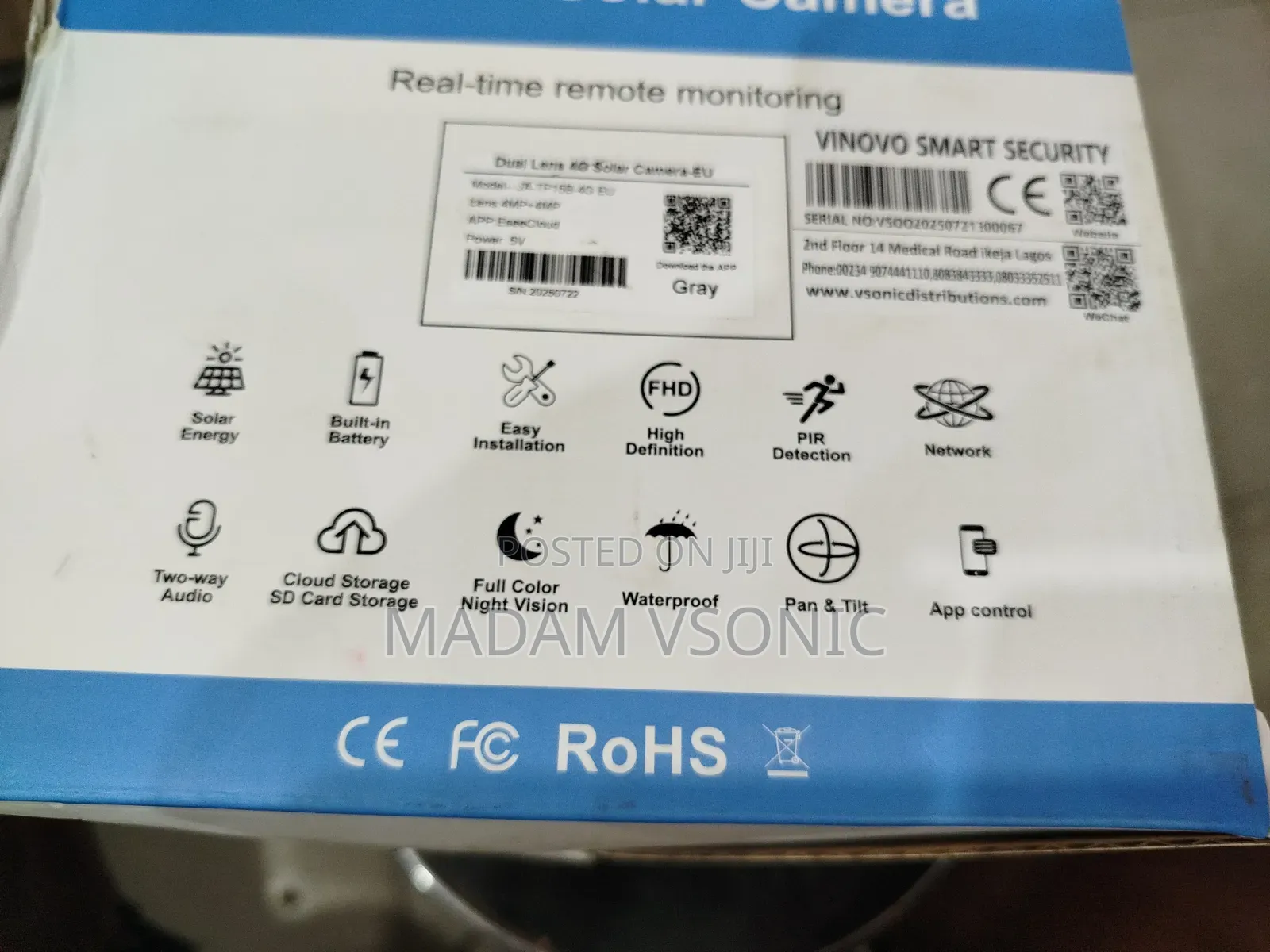 EseeCloud PTZ 4G Camera
