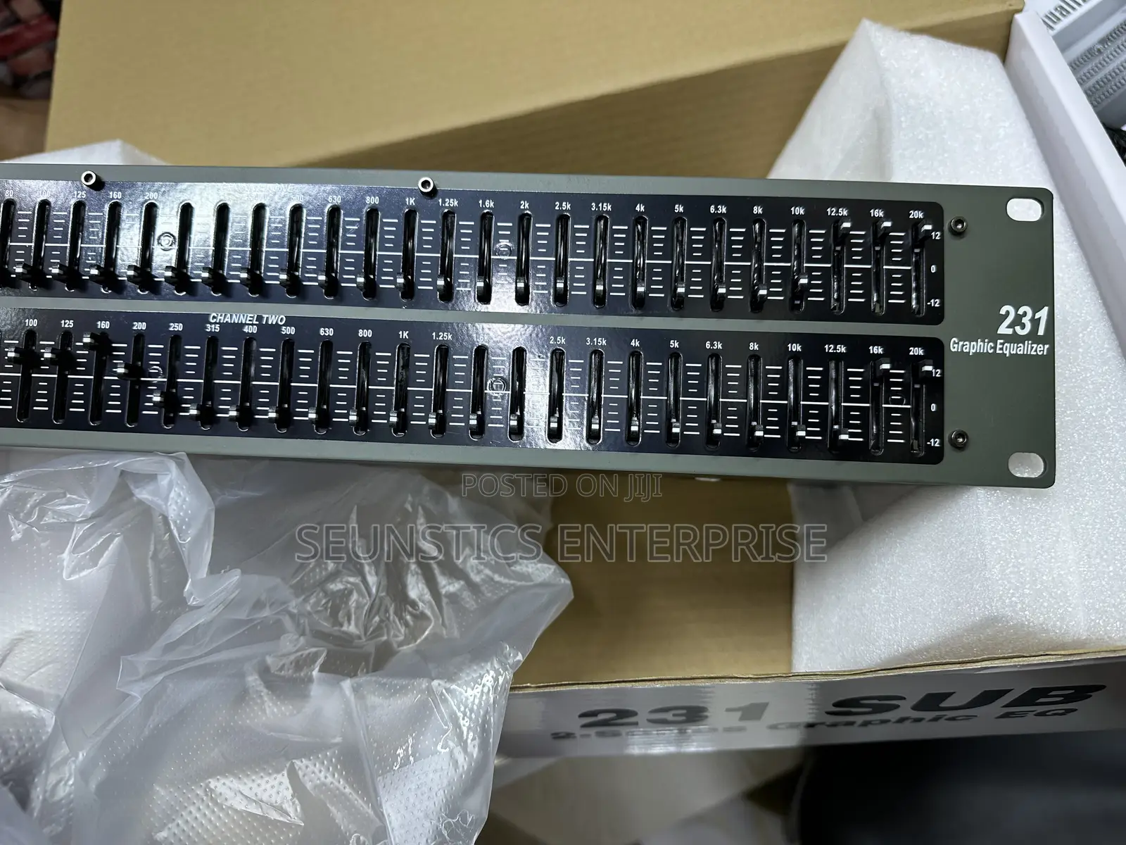 Quality DBX 231 SUB Graphic Equalizer