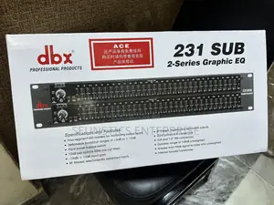 Quality DBX 231 SUB Graphic Equalizer