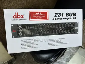 Quality DBX 231 SUB Graphic Equalizer