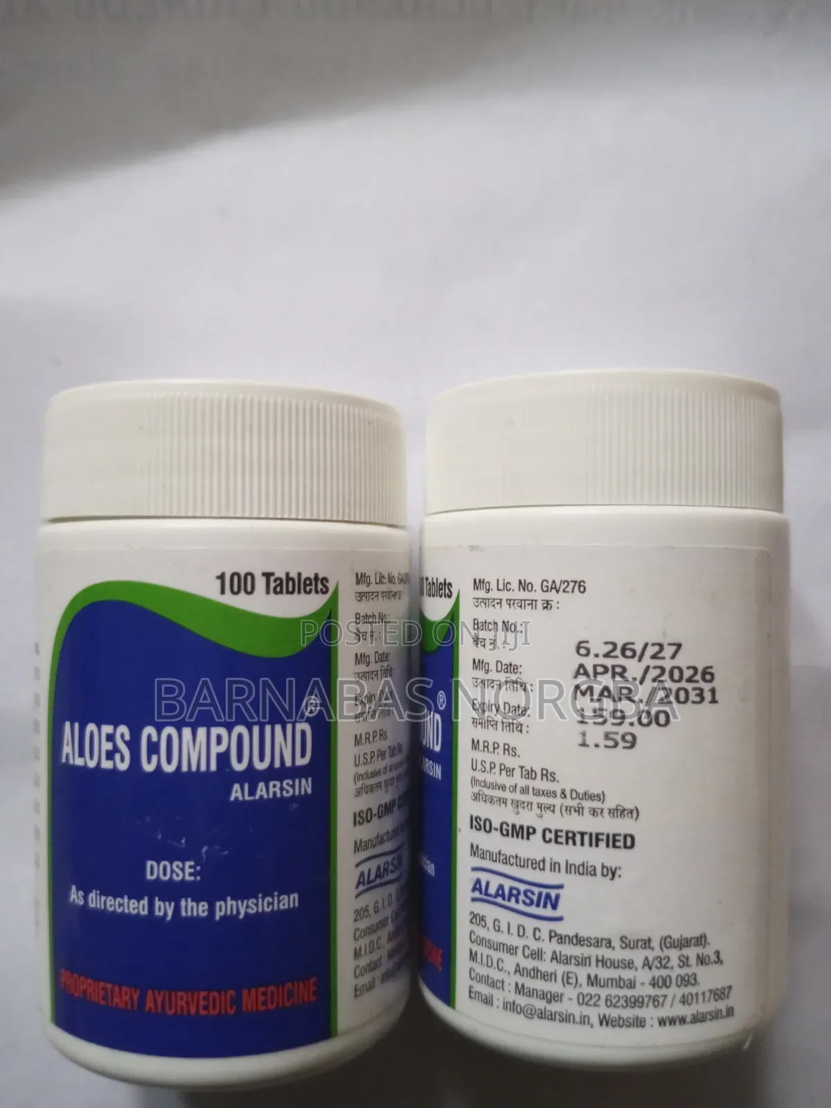 Alose Compound Alarsin