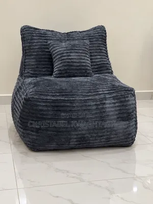 Luxury Fluffy Beanbag Chair Available for Sale in Abuja