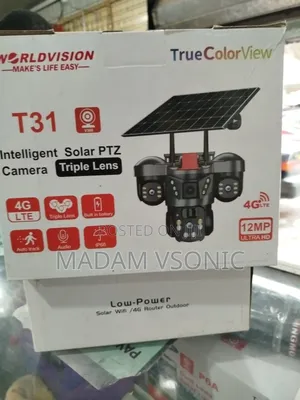 V380pro T31 Triple Lens 4g Camera