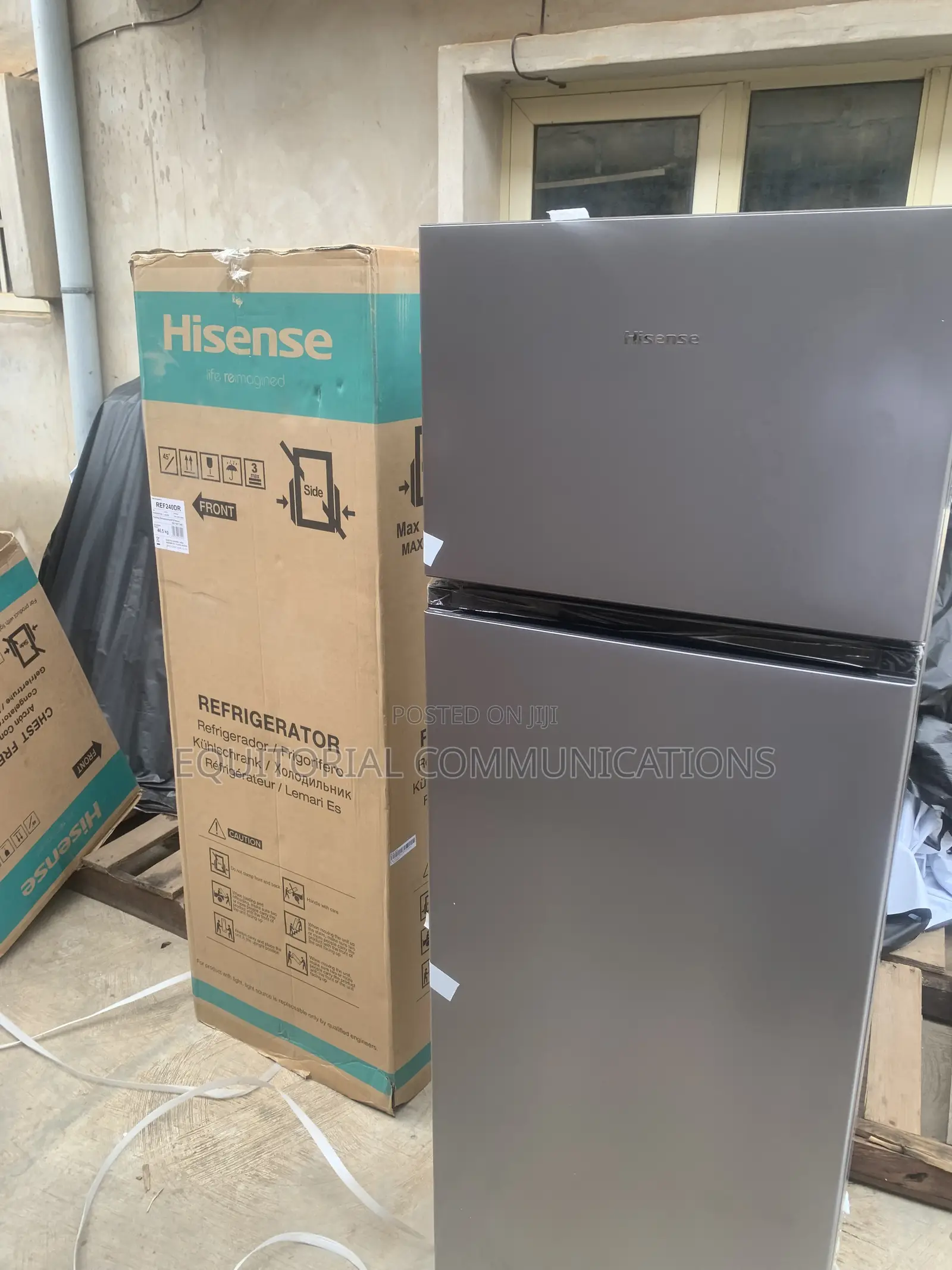 Hisense REF240DR 240-Litre Refrigerator – Double Door Cooling Solution