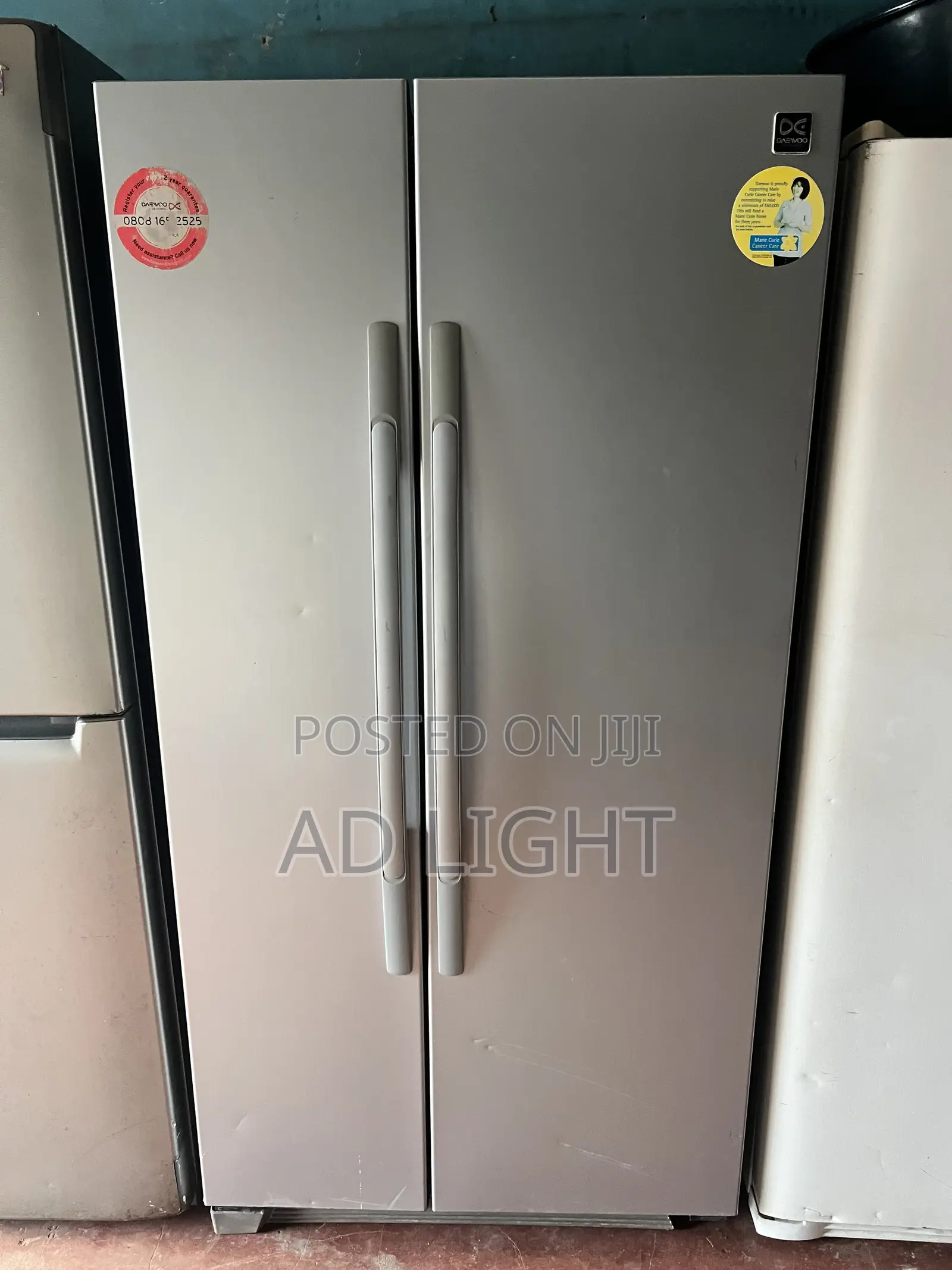 Daewoo Double Door German Used Refrigerator