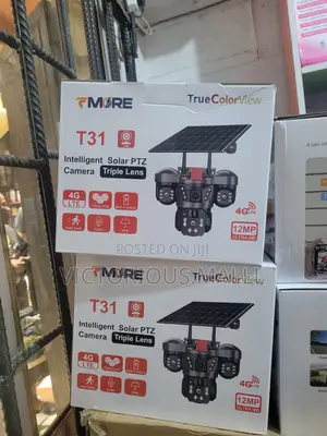 T31 Intelligent Solar PTZ Triple Lens 12MP Camera