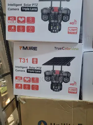T31 Intelligent Solar PTZ Triple Lens 12MP Camera
